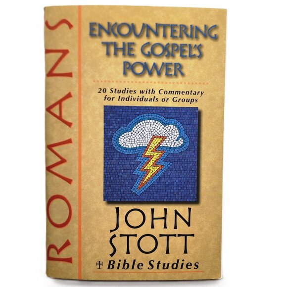Romans: Encountering the Gospel's Power + Bible Studies by John Stott - Picture 1 of 5